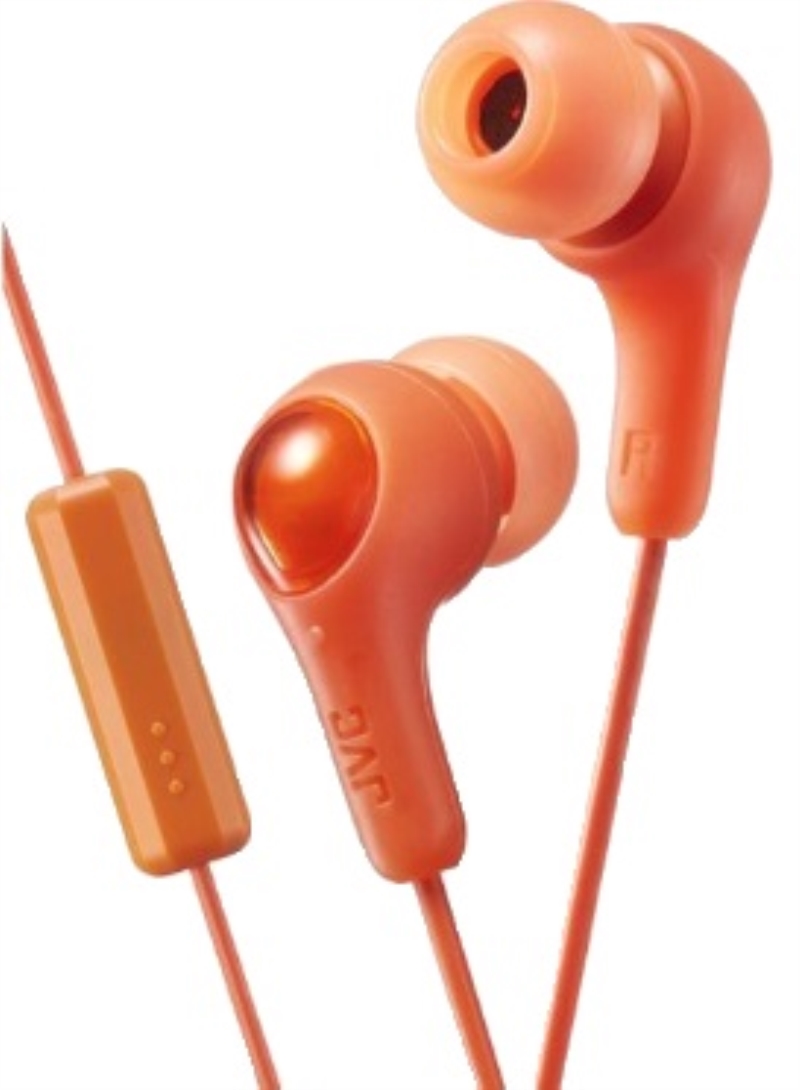 JVC Auricolari in-ear JVC Gumy Plus FX7M con cavo e microfono nero